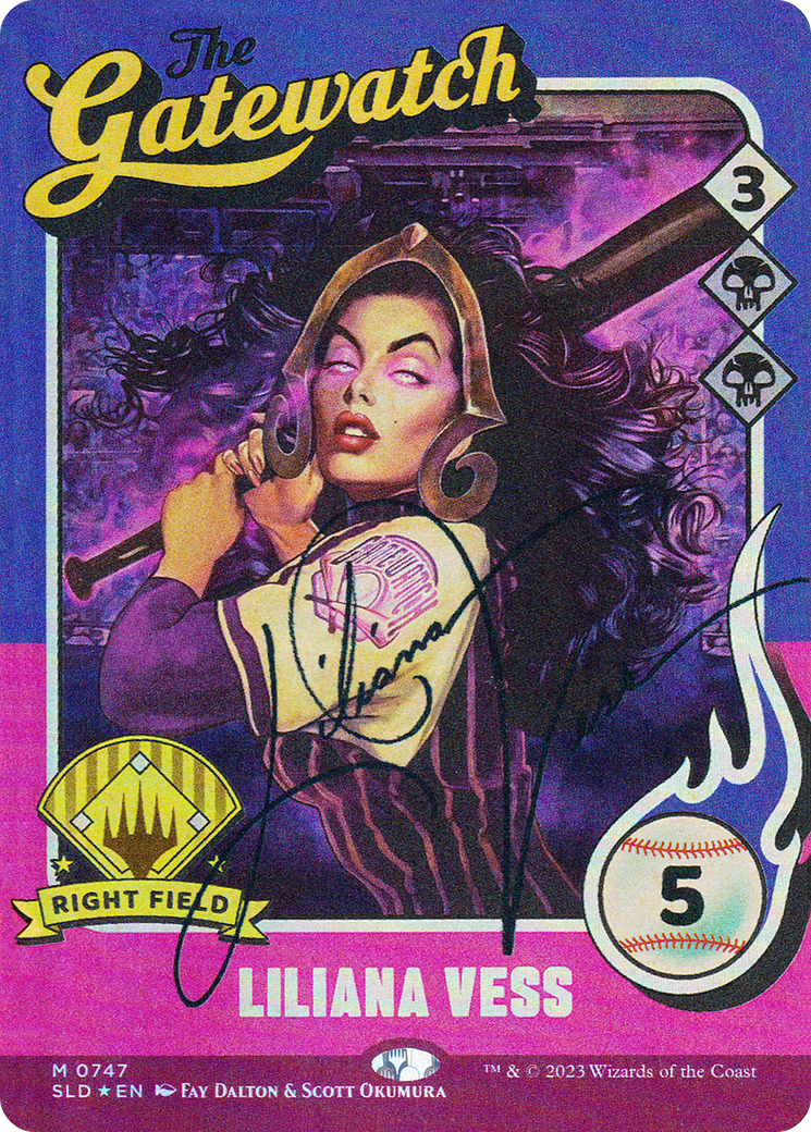 Liliana Vess (747) (autographiée) [Secret Lair Drop Series] 