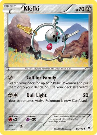 Klefki  - Uncommon
