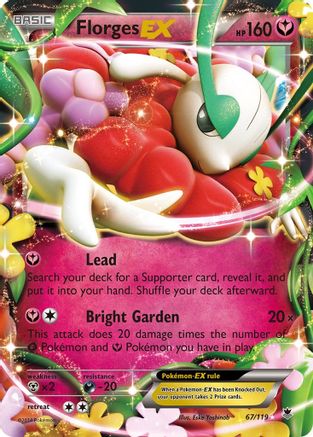 Florges EX 067/119  - Holofoil - Ultra Rare