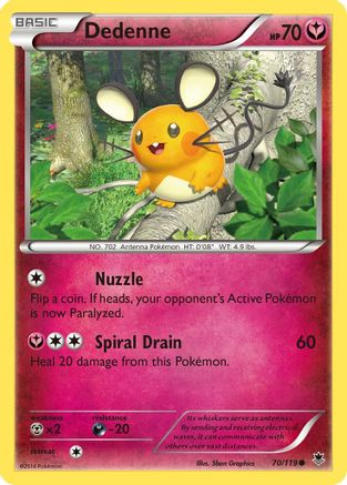 Dedenne 070  - Common