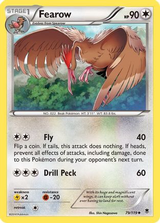 Fearow  - Uncommon
