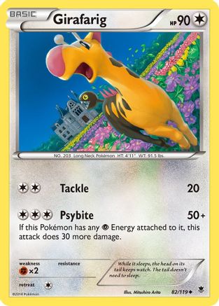 Girafarig  - Uncommon