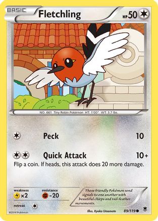Fletchling  - Common