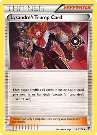Lysandre's Trump Card 099  - Uncommon