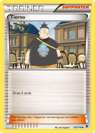 Tierno (107/119) [XY : Forces fantômes] 