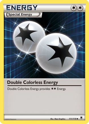 Double Colorless Energy 111  - Uncommon