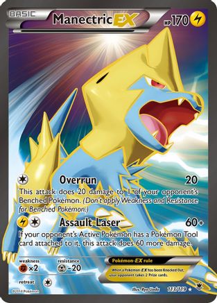 Manectric EX (113 Full Art) (113 Full Art) 113/119  - Holofoil - Ultra Rare