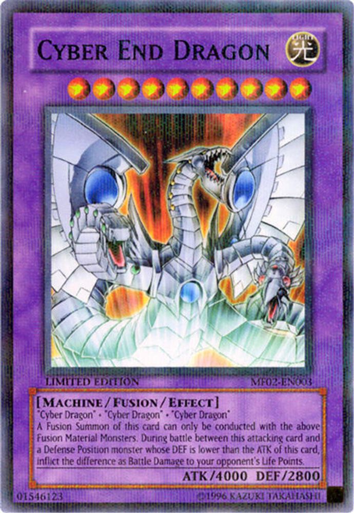 Cyber End Dragon (MF02-EN003) - Parallel Rare