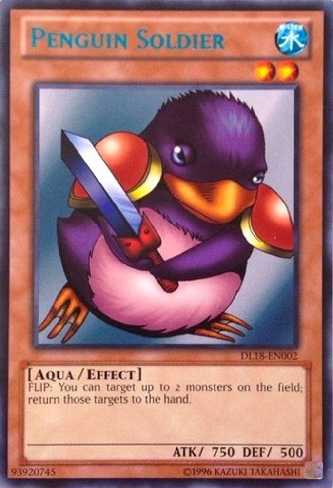 Penguin Soldier (Blue - DL18) (DL18-EN002) - Rare