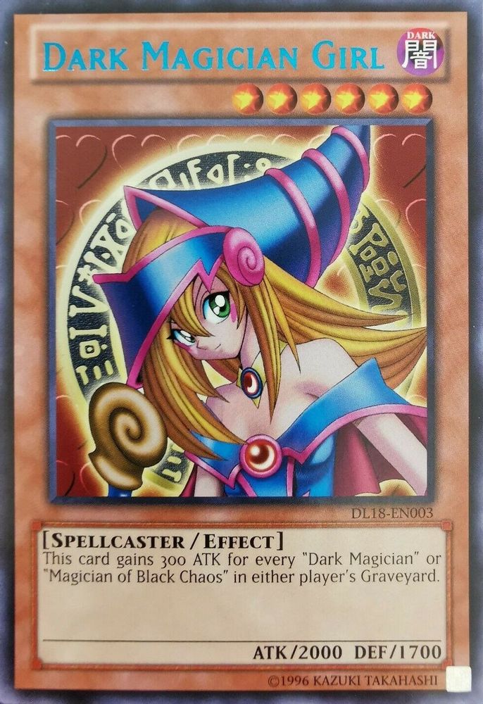 Dark Magician Girl (Blue) (DL18-EN003) - Rare
