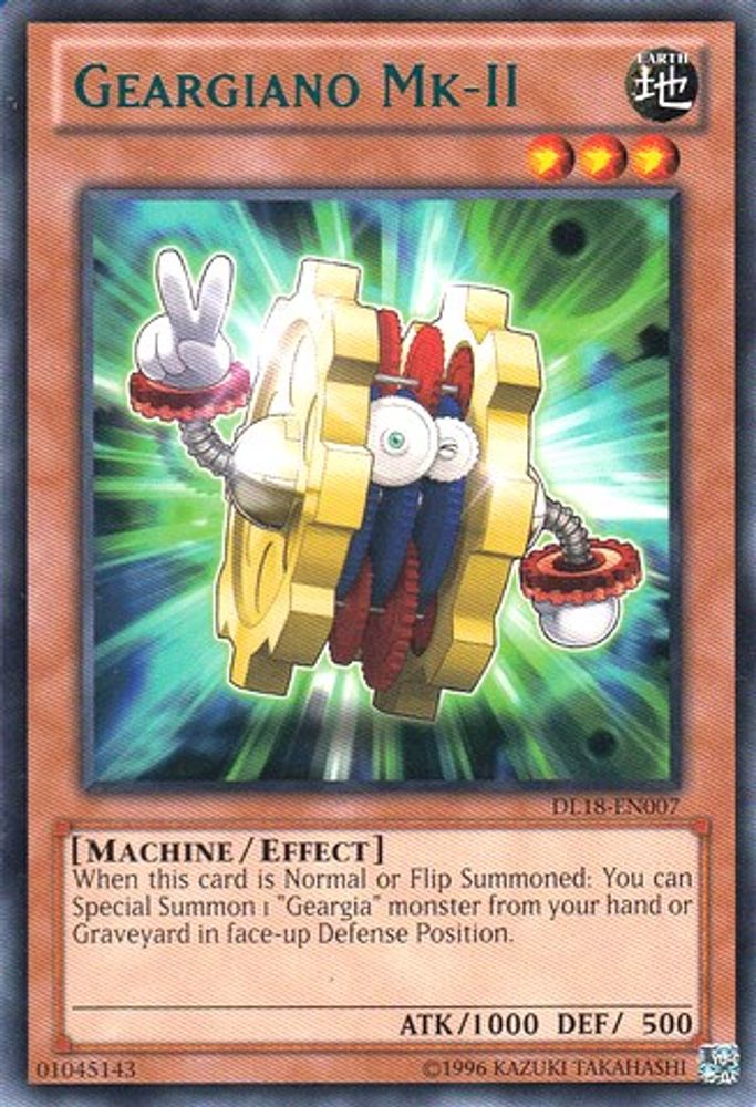 Geargiano Mk-II (Green) (DL18-EN007) - Rare