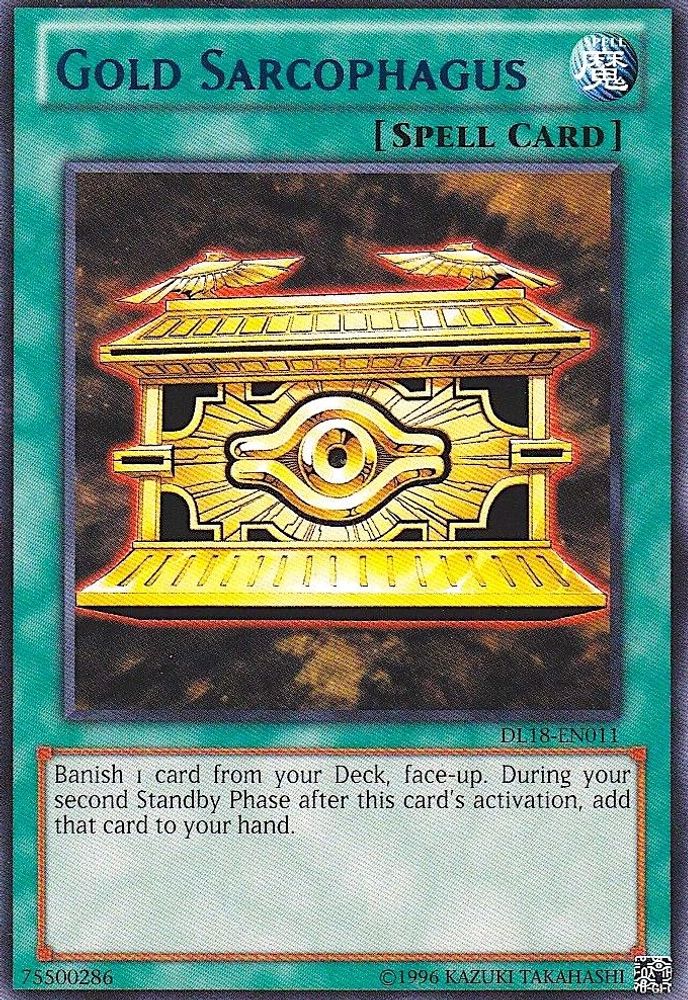 Gold Sarcophagus (Purple) (DL18-EN011) - Rare