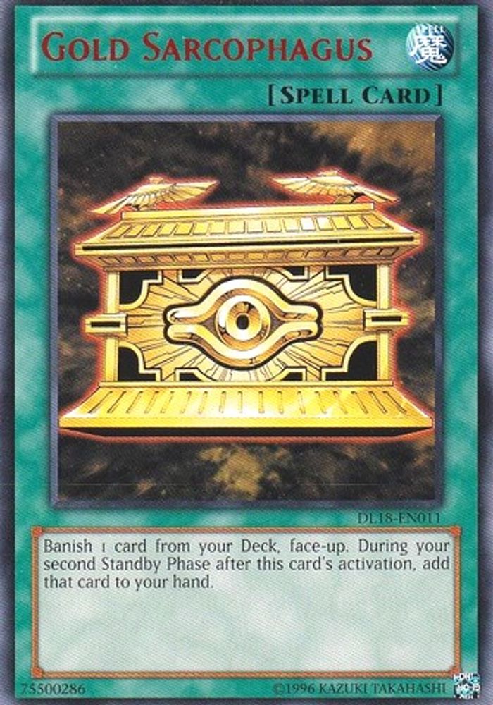 Gold Sarcophagus (Red) (DL18-EN011) - Rare