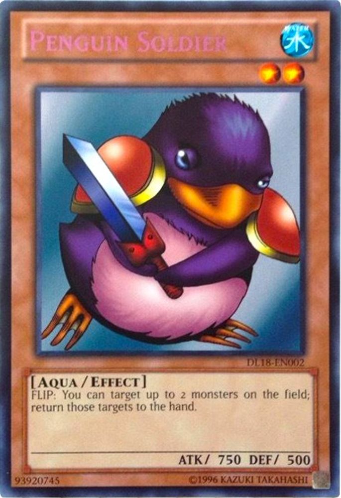 Penguin Soldier (Purple - DL18) (DL18-EN002) - Rare