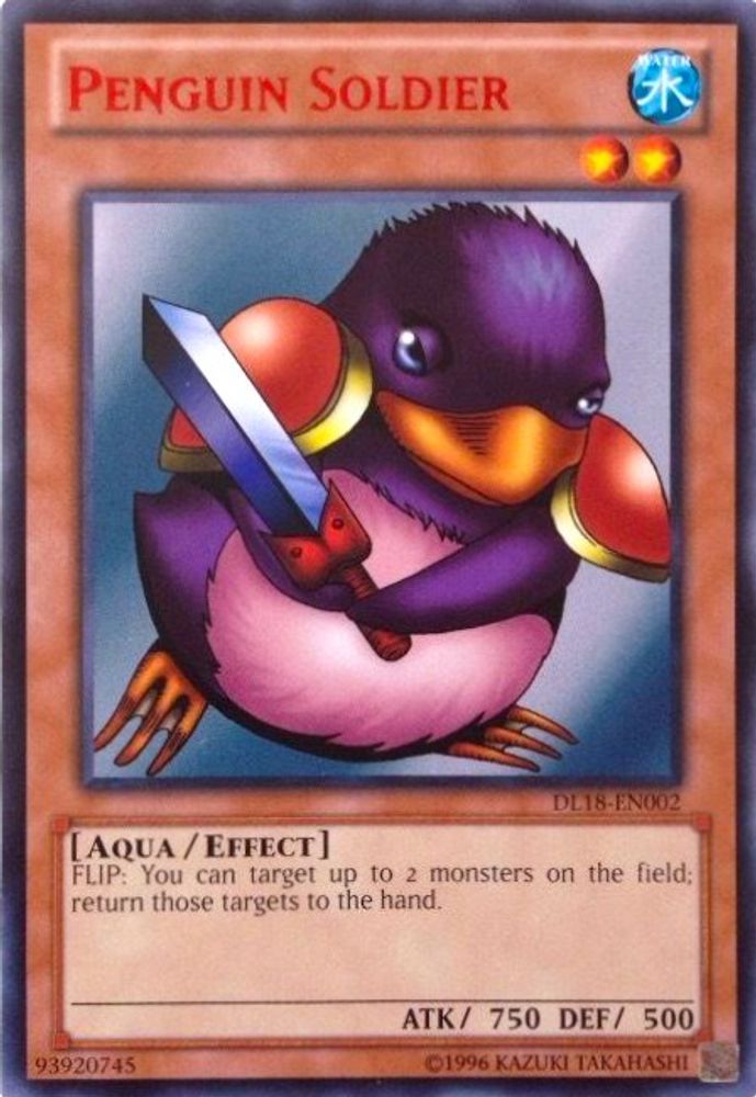 Penguin Soldier (Red - DL18) (DL18-EN002) - Rare