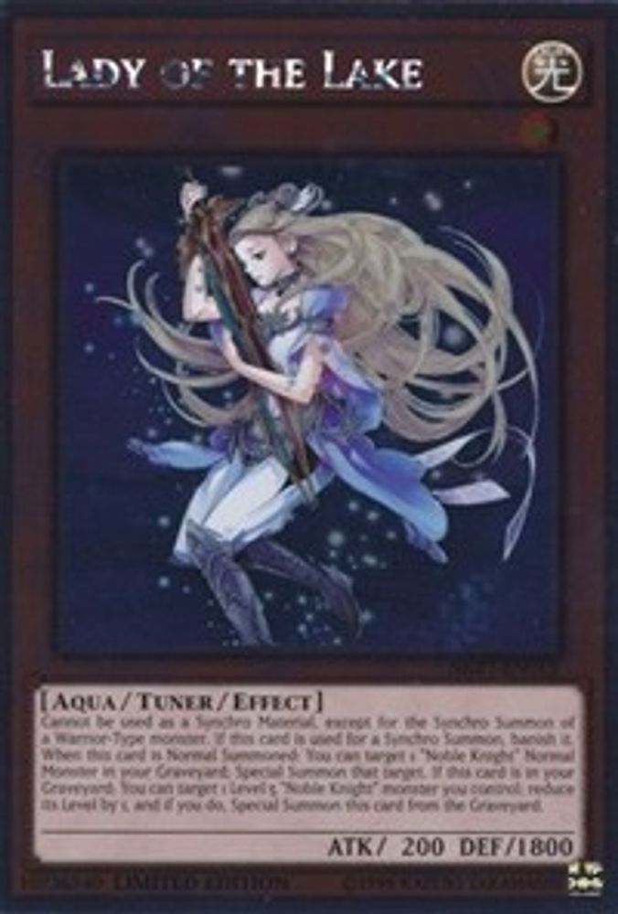 Lady of the Lake (NKRT-EN013) - Platinum Rare