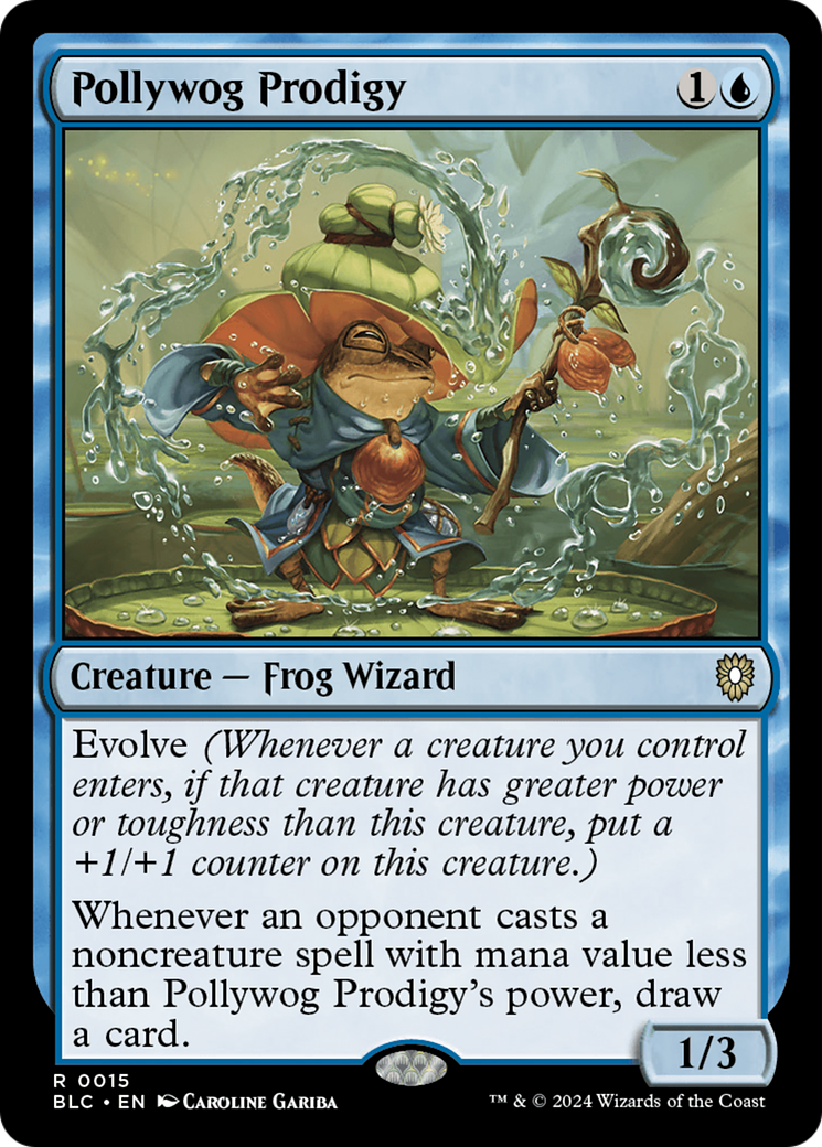 Pollywog Prodigy [Commandant Bloomburrow] 