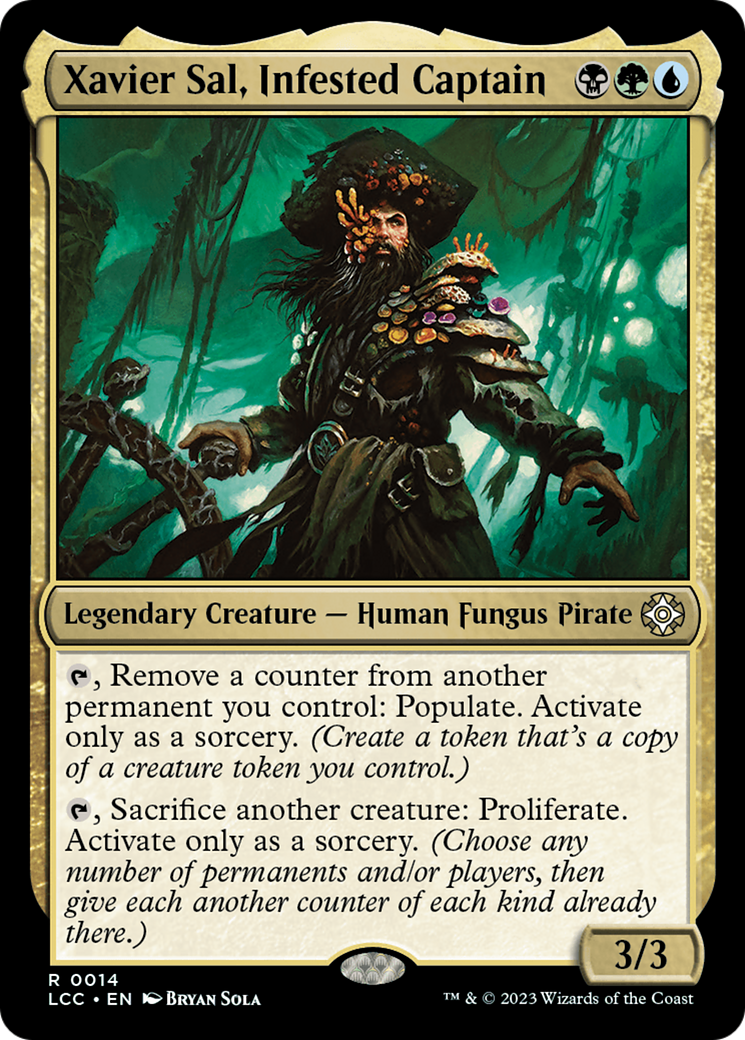 Xavier Sal, capitaine infesté [Commandant des Cavernes perdues d'Ixalan] 