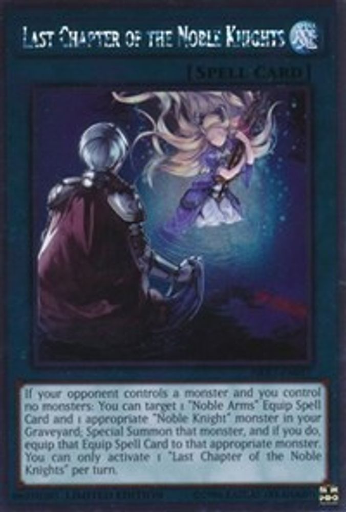 Last Chapter of the Noble Knights (NKRT-EN017) - Platinum Rare