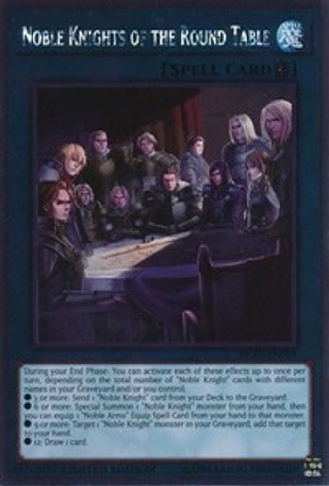 Noble Knights of the Round Table (NKRT-EN018) - Platinum Rare