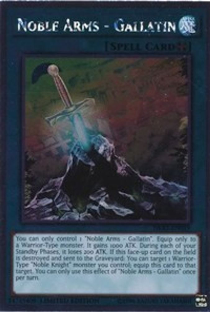 Noble Arms - Gallatin (NKRT-EN019) - Platinum Rare