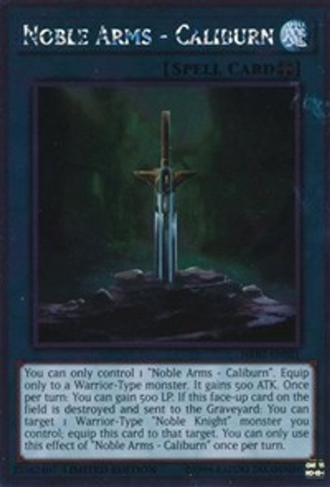 Noble Arms - Caliburn [NKRT-EN021] Platine rare 
