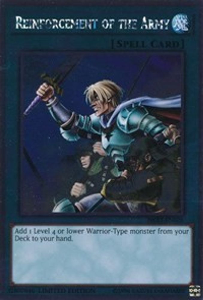 Renfort de l'Armée [NKRT-EN026] Platine Rare 