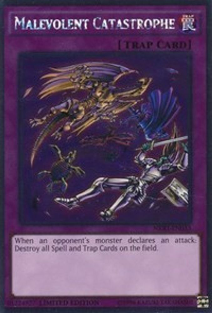 Malevolent Catastrophe (NKRT-EN033) - Platinum Rare