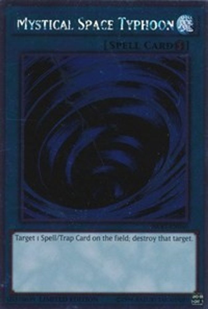 Mystical Space Typhoon (NKRT-EN040) - Platinum Rare
