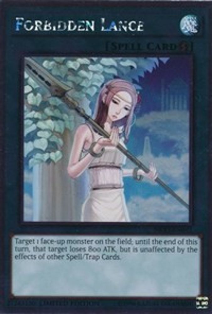 Forbidden Lance (NKRT-EN042) - Platinum Rare