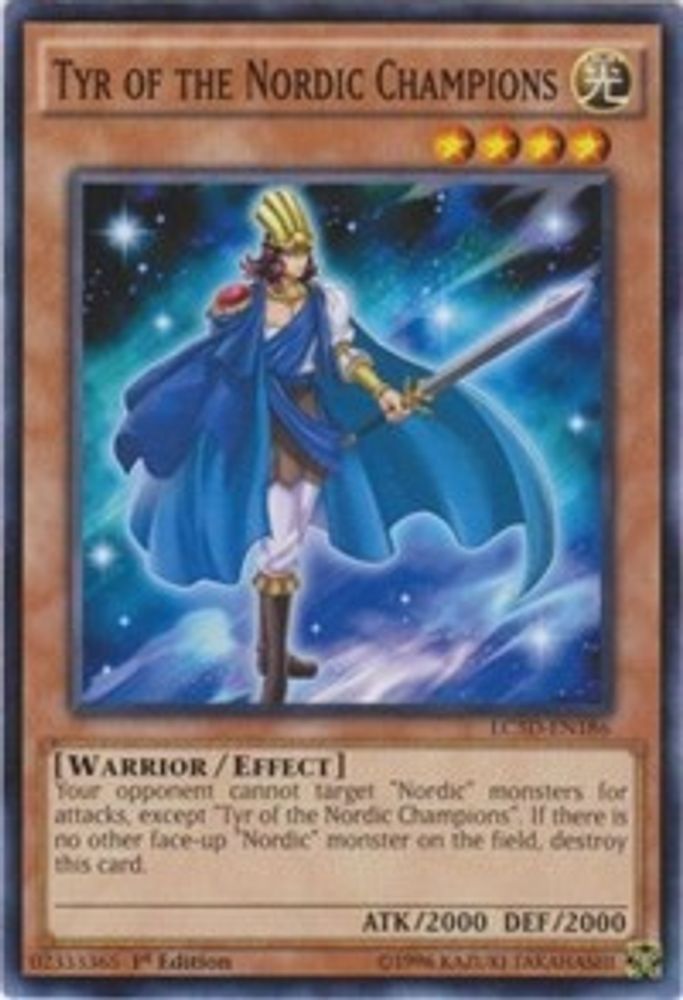 Tyr of the Nordic Champions (LC5D-EN186) - Common