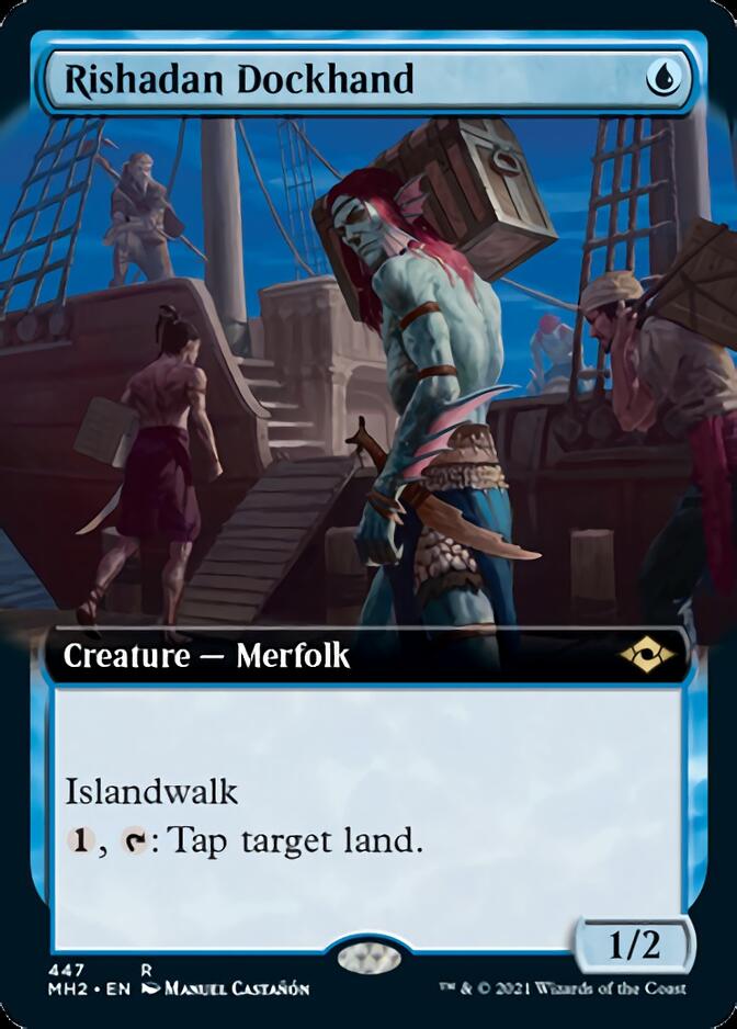 Rishadan Dockhand (Extended Art) (MH2-447) - Modern Horizons 2: (Extended Art)