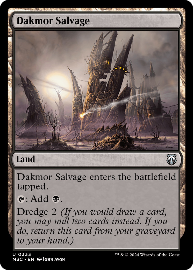 Récupération de Dakmor [Commandant Modern Horizons 3] 