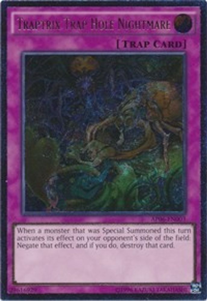 Traptrix Trap Hole Nightmare (UTR) (AP06-EN003) - Ultimate Rare