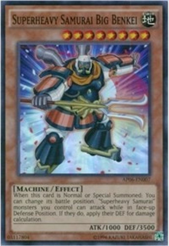 Superheavy Samurai Big Benkei (AP06-EN007) - Super Rare