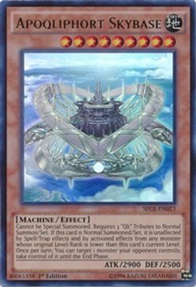 Apoqliphort Skybase (SECE-EN023) - Ultra Rare