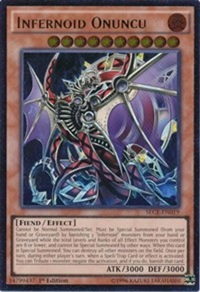 Infernoïde Onuncu [SECE-EN019] Ultimate Rare 