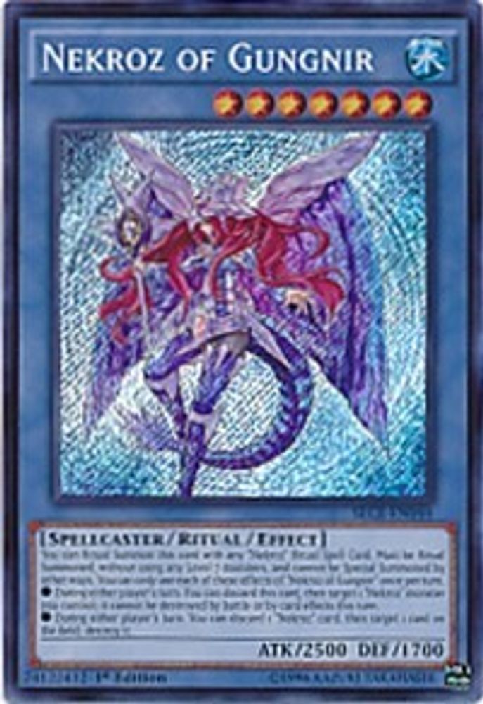Nekroz of Gungnir (SECE-EN044) - Secret Rare