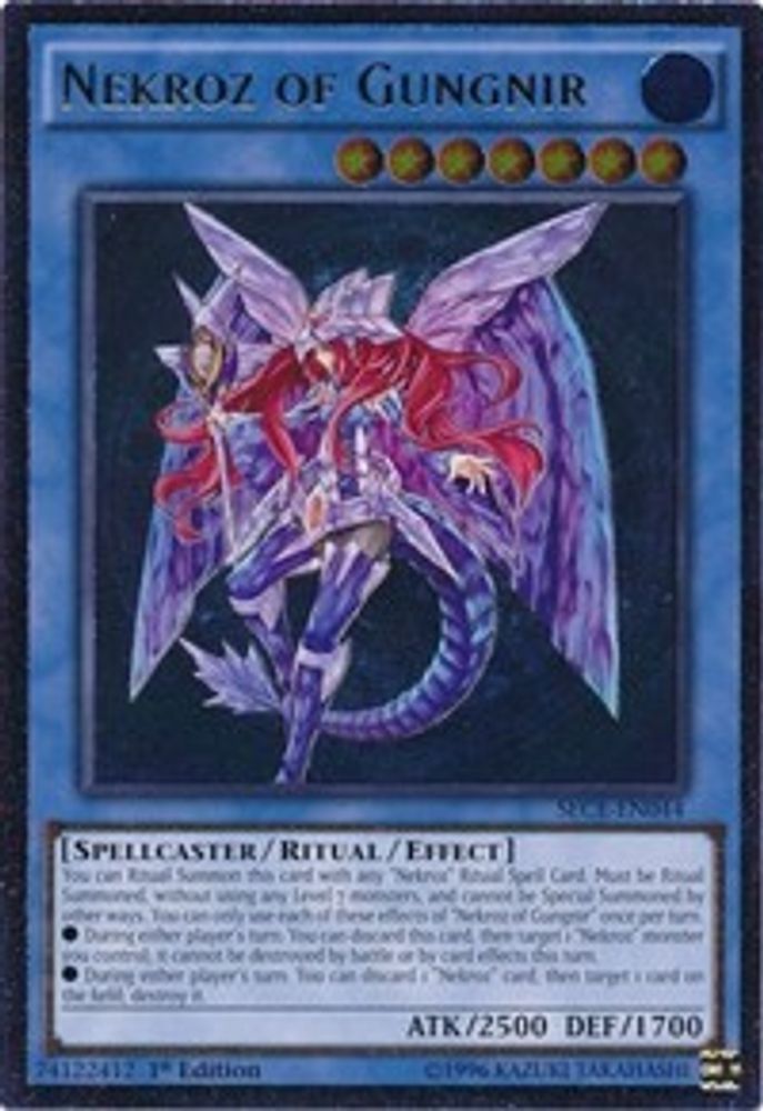 Nekroz of Gungnir (UTR) (SECE-EN044) - Ultimate Rare