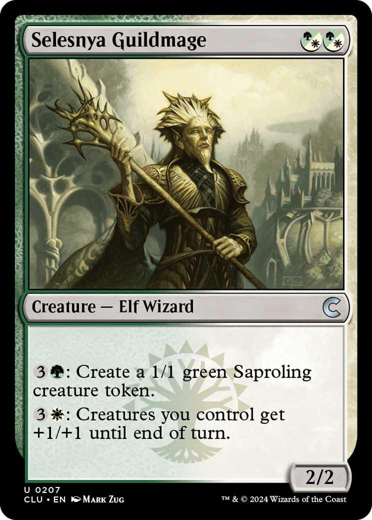 Guildmage Selesnya [Ravnica: Clue Edition] 