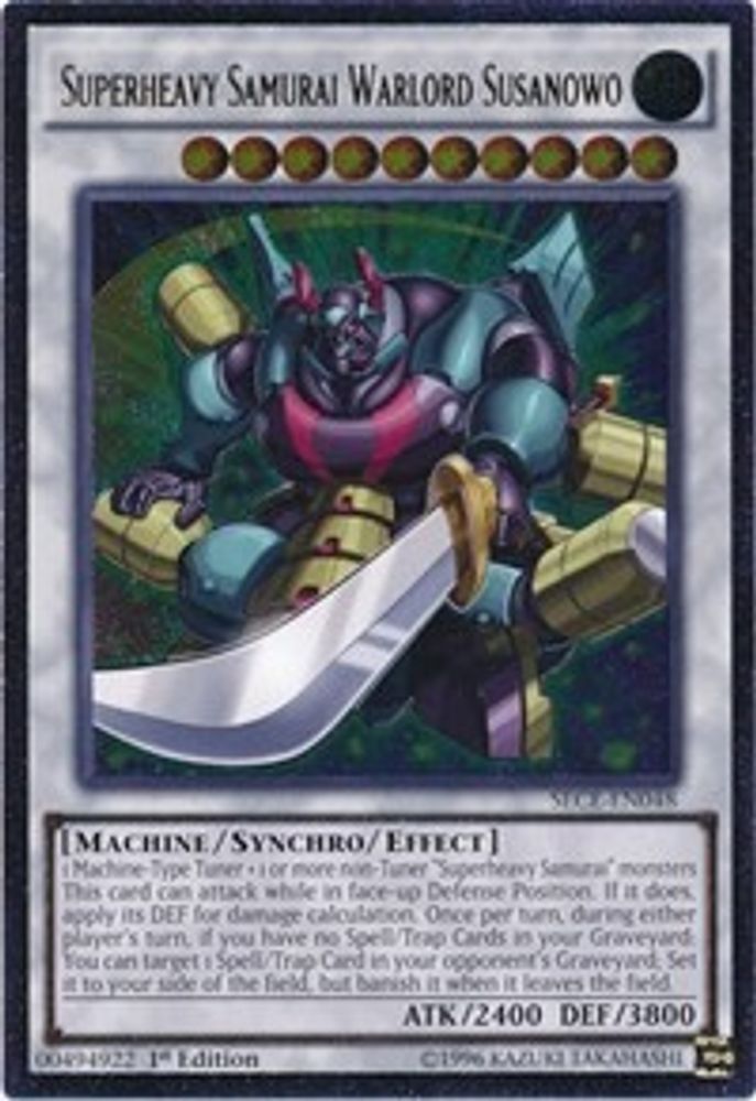 Superheavy Samurai Warlord Susanowo (UTR) (SECE-EN048) - Ultimate Rare
