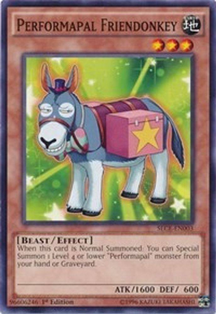 Performapal Friendonkey (SECE-EN003) - Common