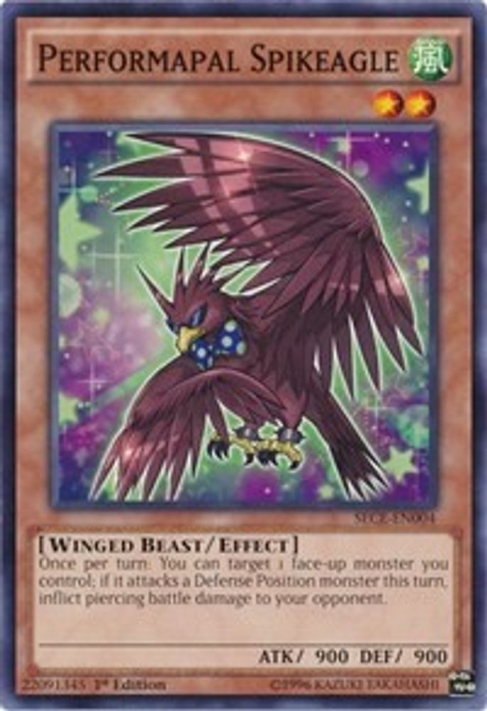 Performapal Spikeagle (SECE-EN004) - Common