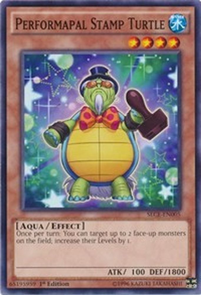 Performapal Stamp Turtle (SECE-EN005) - Common