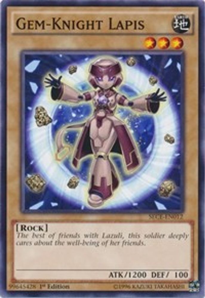 Gem-Knight Lapis (SECE-EN012) - Common