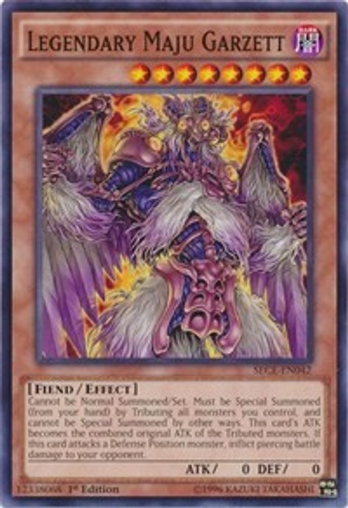 Legendary Maju Garzett (SECE-EN042) - Common