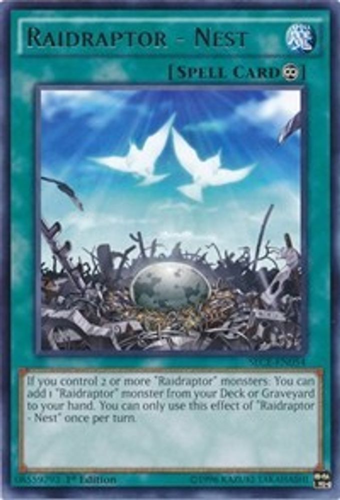 Raidraptor - Nest (SECE-EN054) - Rare