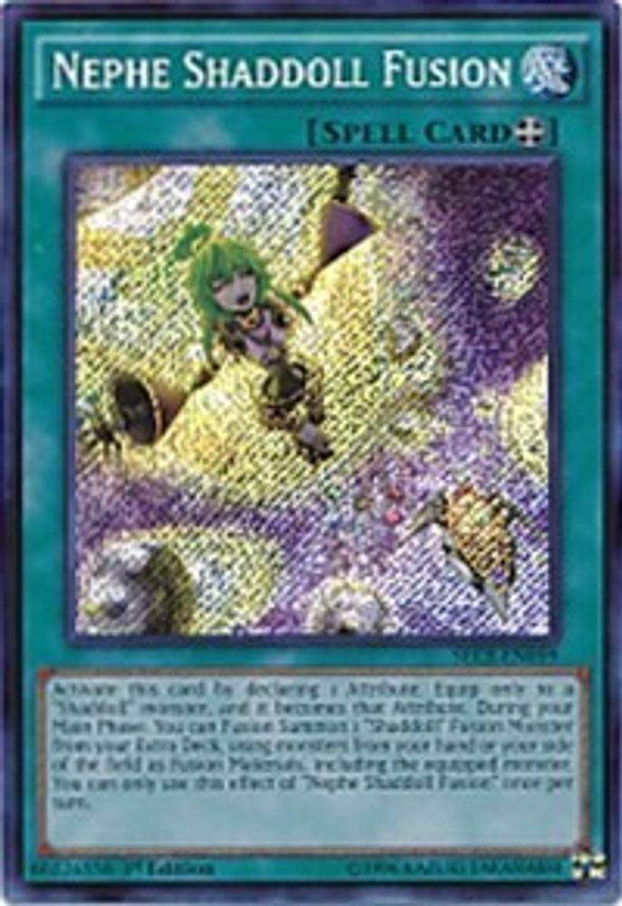 Nephe Shaddoll Fusion (SECE-EN059) - Secret Rare