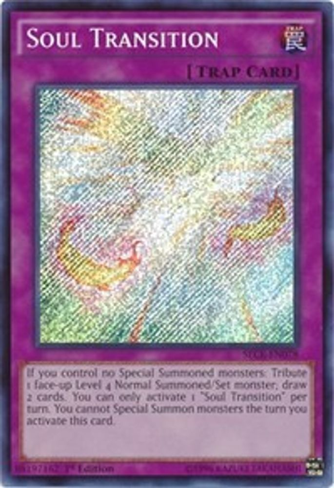 Soul Transition (SECE-EN078) - Secret Rare