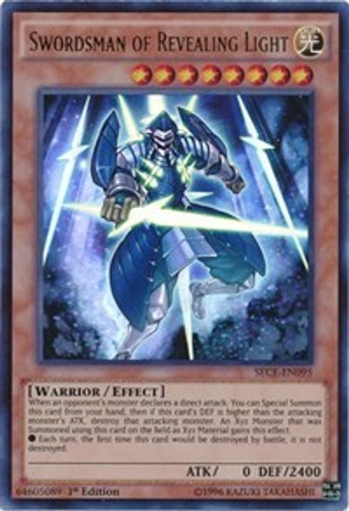Swordsman of Revealing Light (SECE-EN095) - Ultra Rare